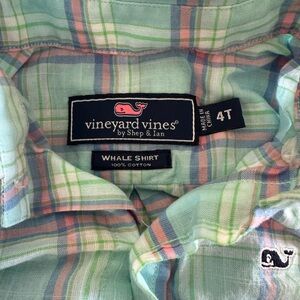 Viney Vines Boys Whale Shirt